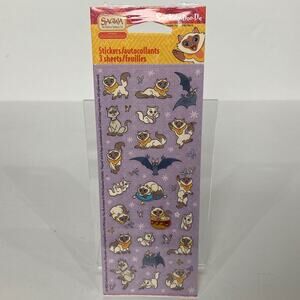 Rare Vintage 2002 SAGWA The Chinese Siamese Cat Stickety-Doo-Da Stickers Sealed